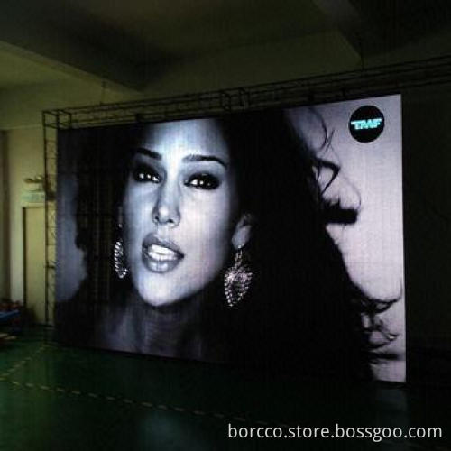 P9.375 New Flexible Curtain LED Screen for Mobile Advertisement